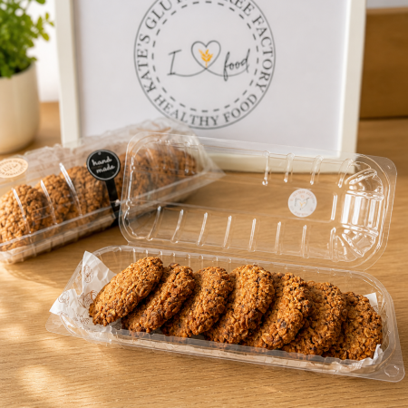 Gluten-Free Oat Cookies with Dark Chocolate