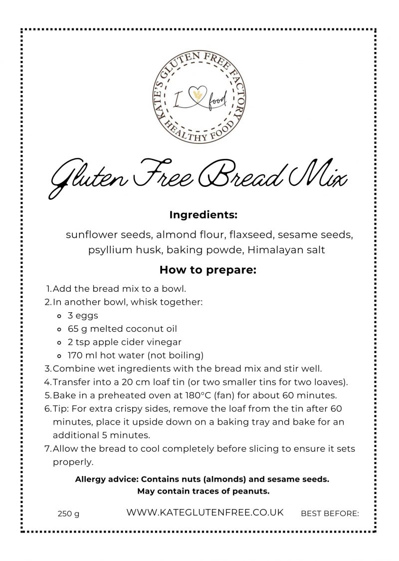 Gluten Free Bread Mix – High-Fibre & Nutritious - Image 3