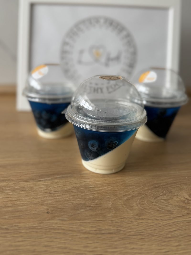Panna Cotta with Fruit Jelly