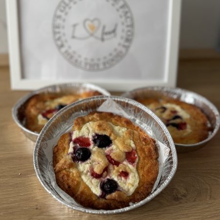 Cheese & Blueberry Buns
