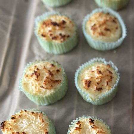 Keto Coconut Cheesecakes