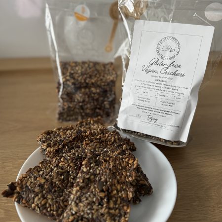 Vegan Crackers – Gluten-Free & High-Fibre