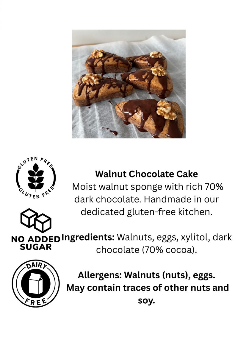 Walnut Chocolate Cake - Image 2