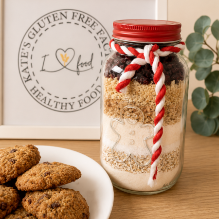 Kate’s Gluten Free Christmas Cranberry Cookies (Jar Mix)