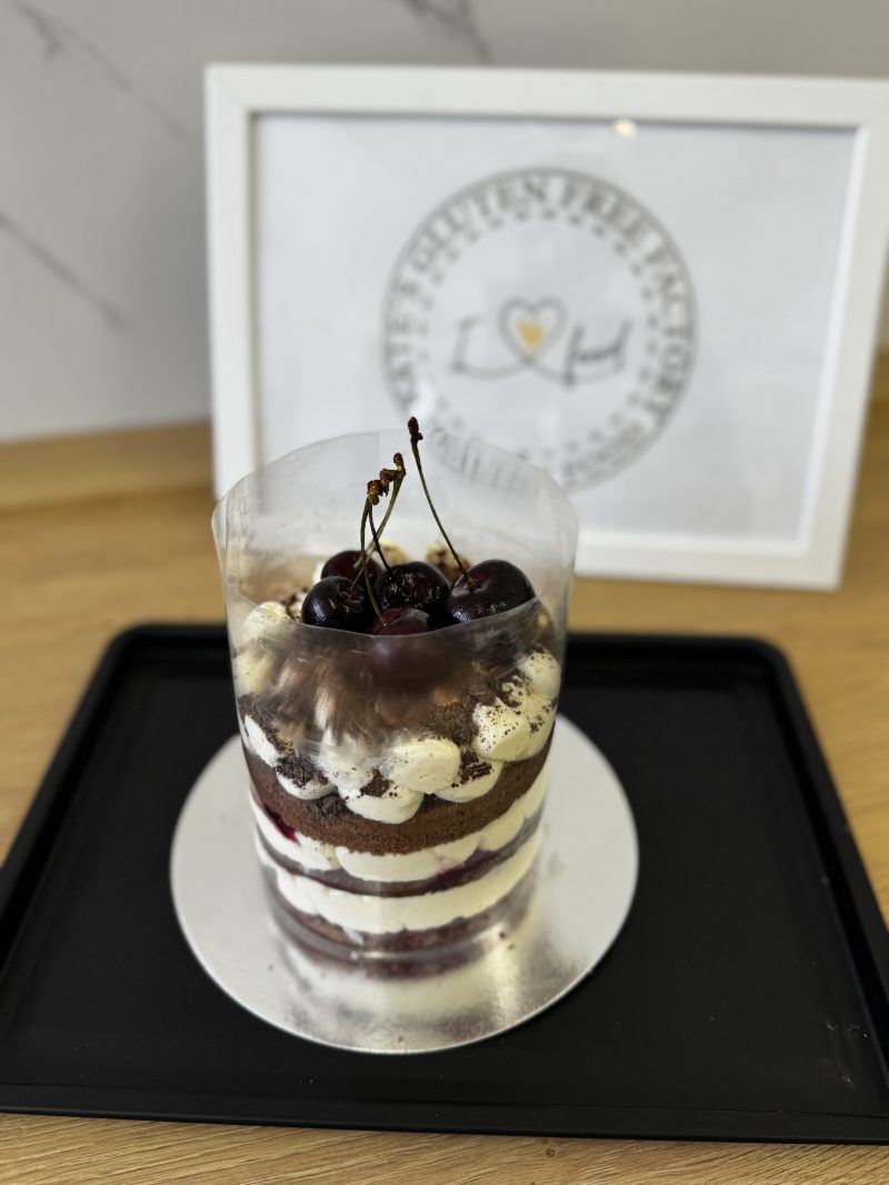 GLUTEN FREE BLACK FOREST CAKE