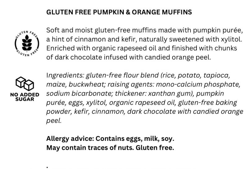 GLUTEN FREE PUMPKIN & ORANGE MUFFINS - Image 4