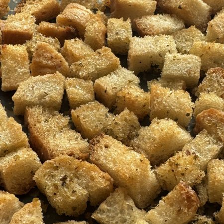 Gluten-Free Croutons with Oregano
