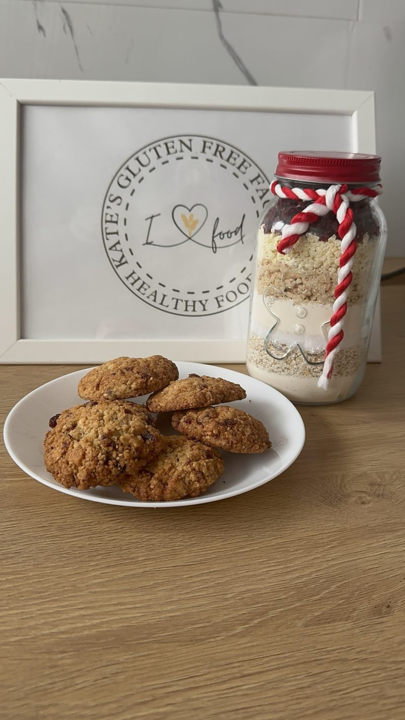 Kate’s Gluten Free Christmas Cranberry Cookies (Jar Mix) - Image 6