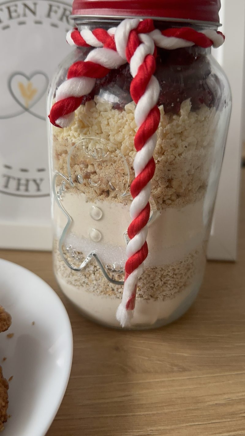 Kate’s Gluten Free Christmas Cranberry Cookies (Jar Mix)