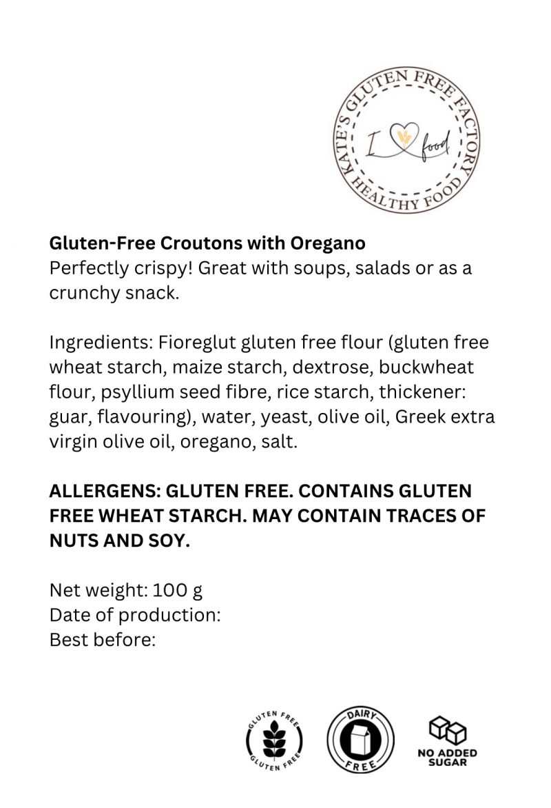Gluten-Free Croutons with Oregano - Image 3