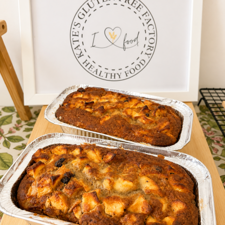 Mini Apple Cake with Walnuts & Cranberry