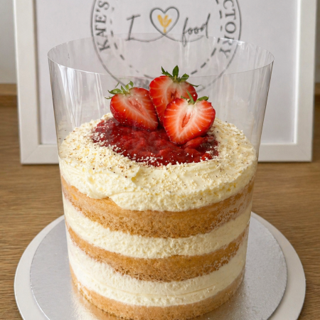 Gluten Free Strawberries Cake