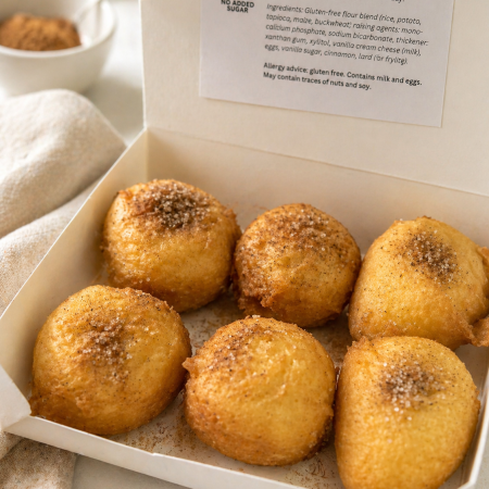 Kate’s Gluten Free Cinnamon Mini Doughnut (pack of 6)