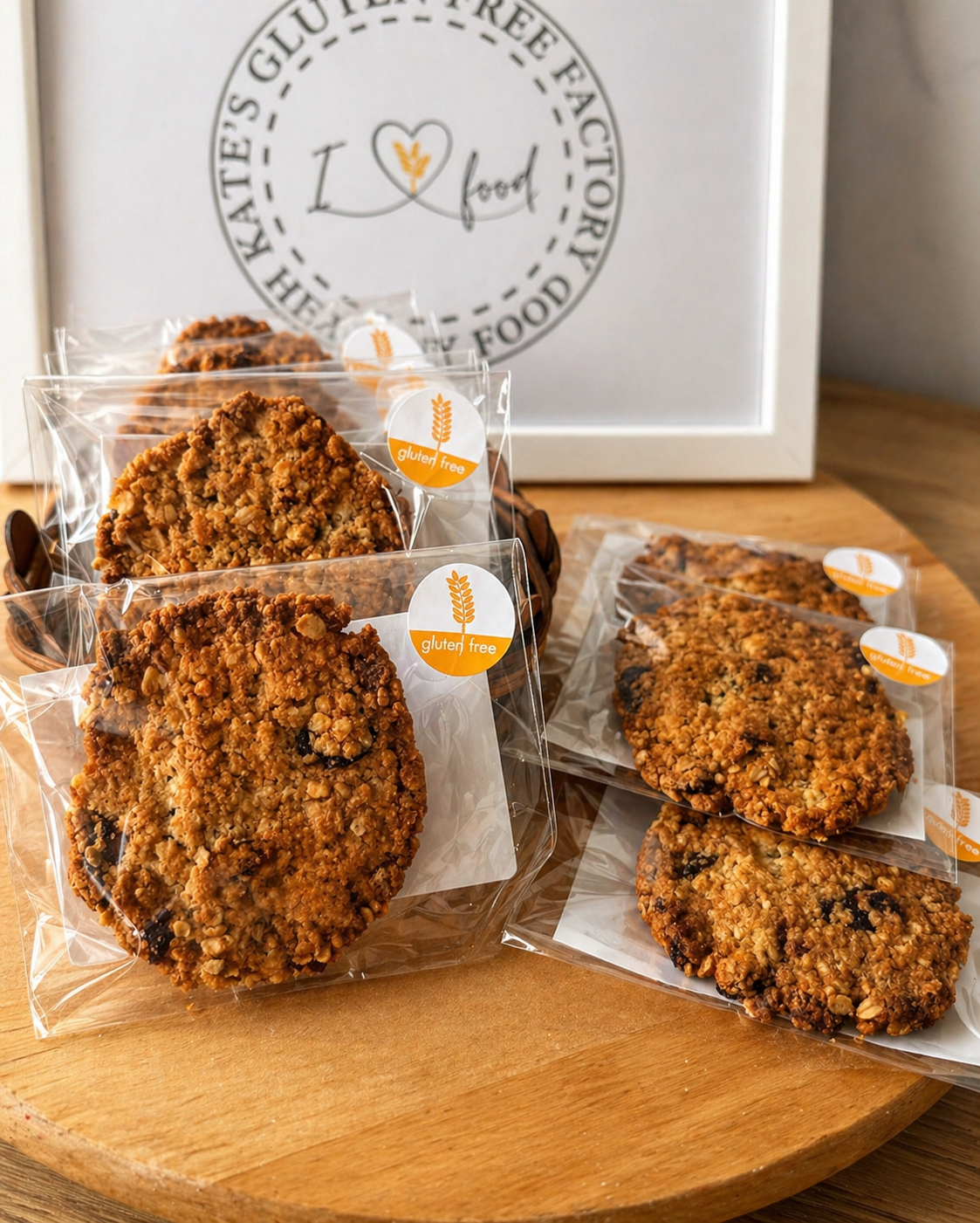 Gluten-Free Cranberry Cookie – Wholesale Pack (25 pcs)
