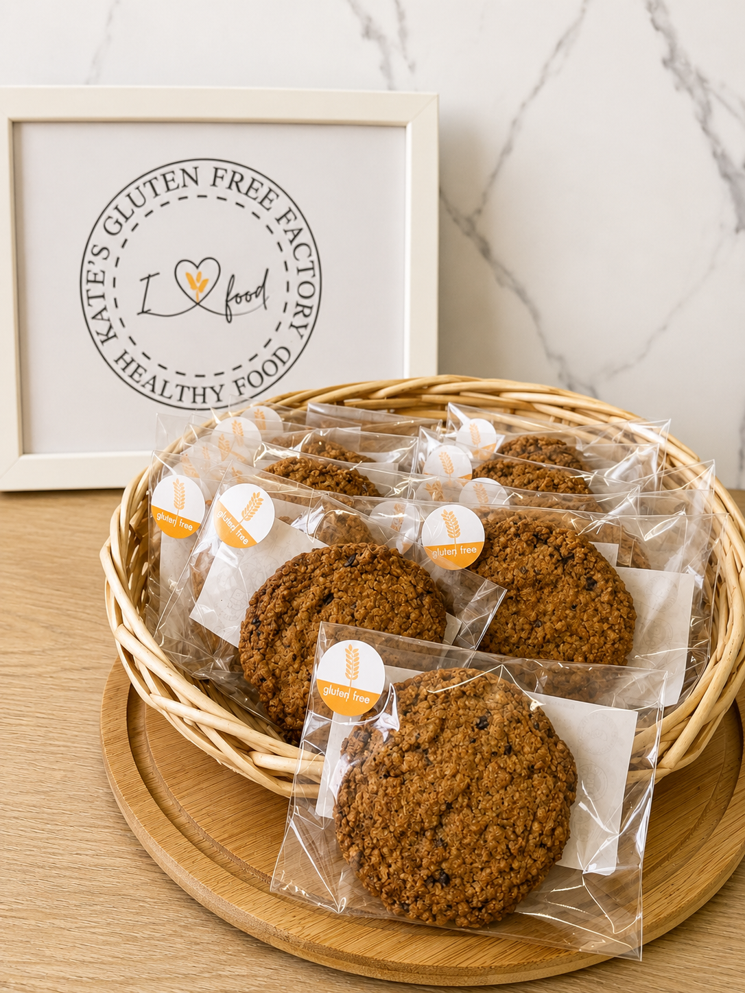Gluten-Free Oat Cookie – Wholesale Pack (25 pcs)