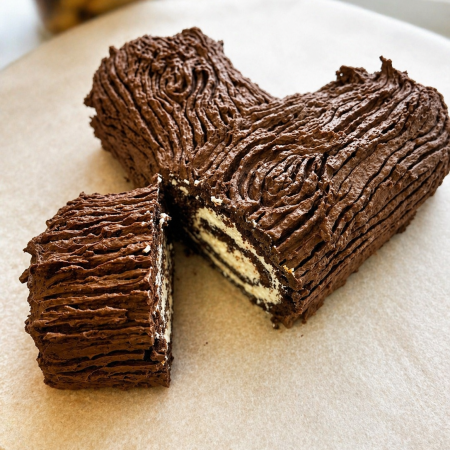 Gluten-Free Chocolate Yule Log