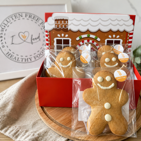 Gluten-Free Gingerbread Cookie – Wholesale Pack (25 pcs)
