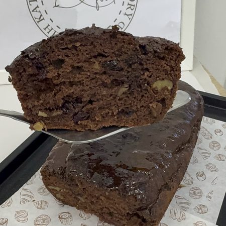 Spiced Gingerbread with Dark Chocolate Glaze