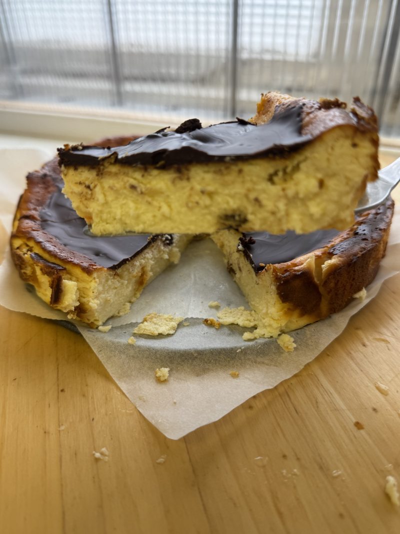 Gluten-Free Vienna Cheesecake with Chocolate Glaze