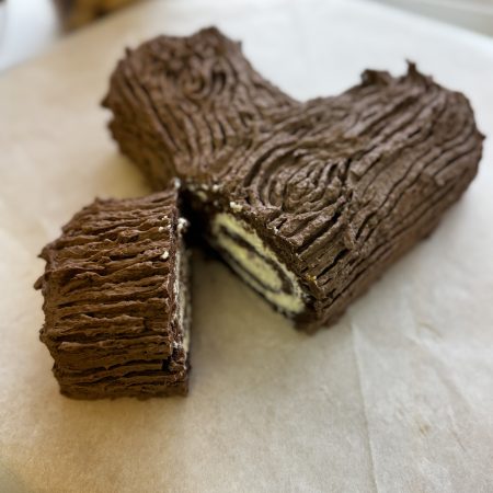 Gluten-Free Chocolate Yule Log