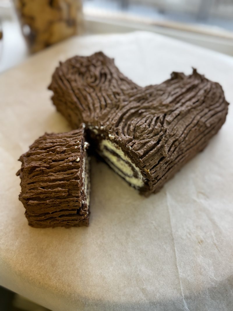 Gluten-Free Chocolate Yule Log