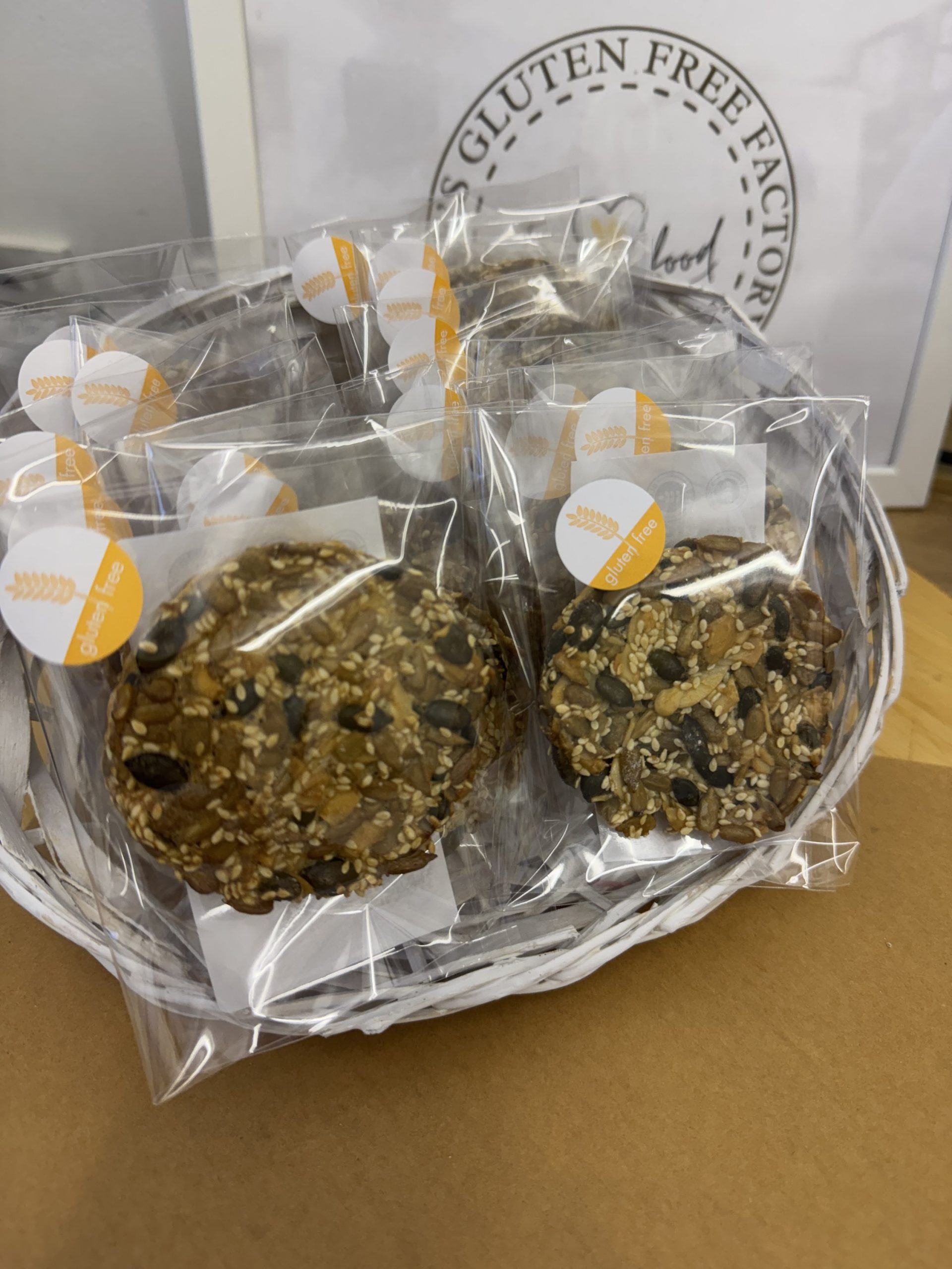 Gluten-Free Seed Cookie (Dairy Free) – Wholesale Pack (25 pcs) - Image 3