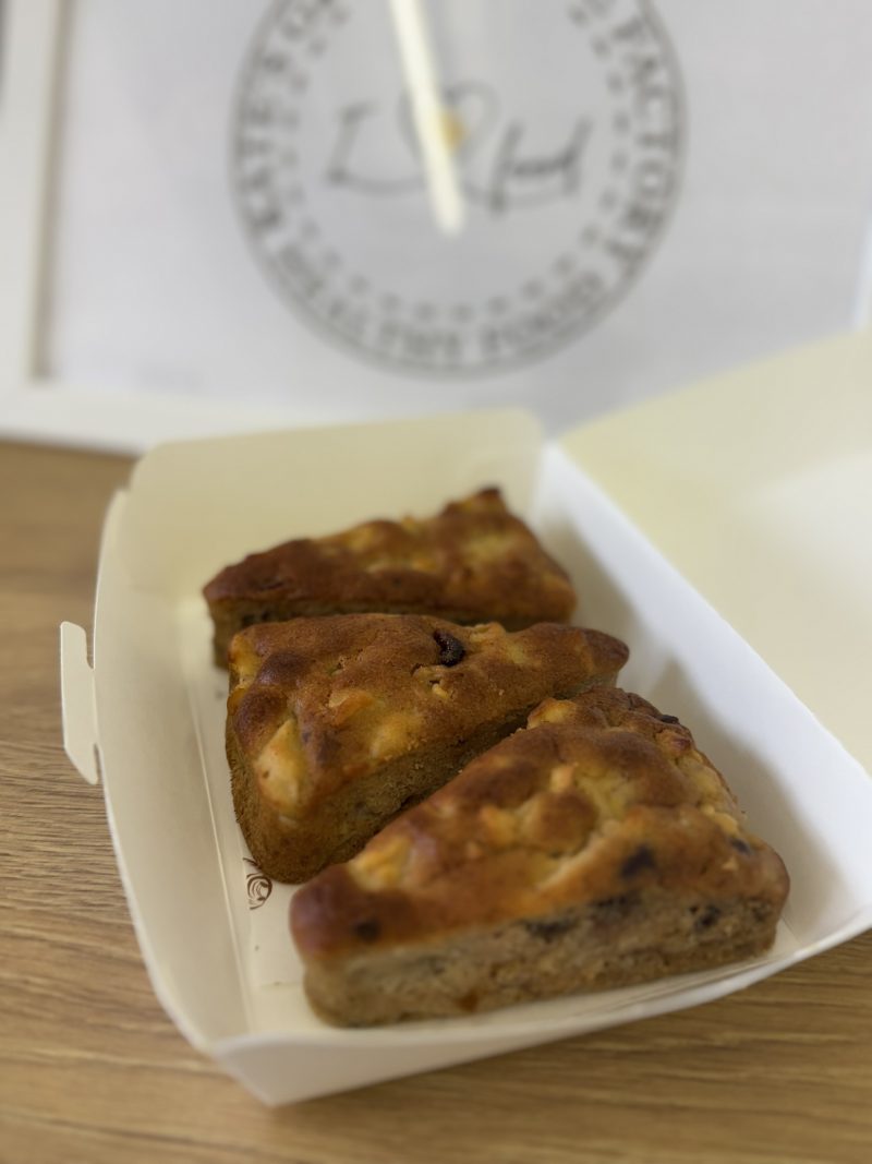 MINI APPLE CAKE WITH WALNUTS & CRANBERRIES
