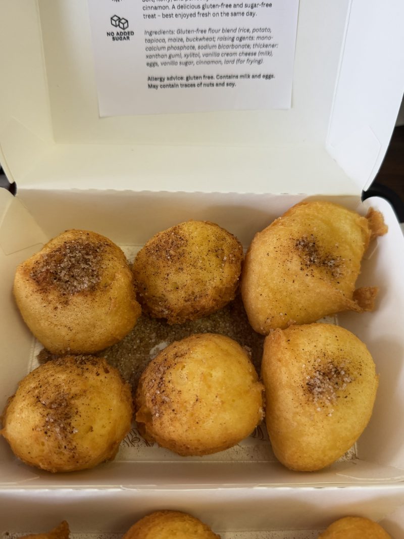 KATE’S GLUTEN FREE CINNAMON MINI DOUGHNUTS - Image 3