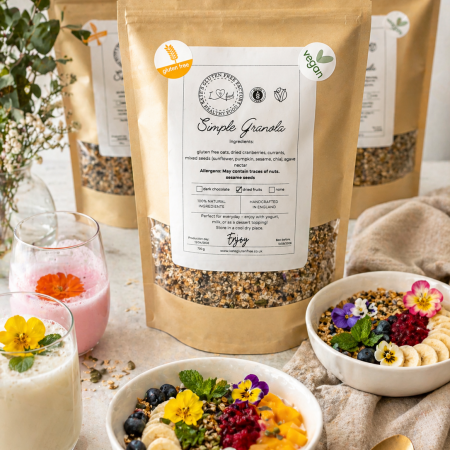 Simply Granola – Vegan & Nut-Free – Wholesale (700g x 7)