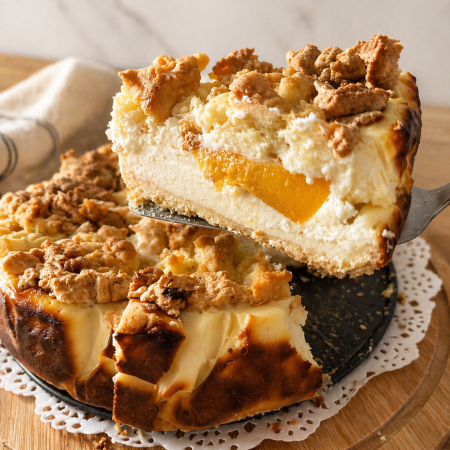Peach Cheesecake