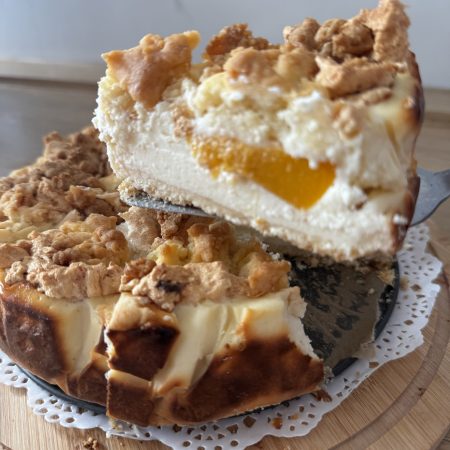 Peach Cheesecake