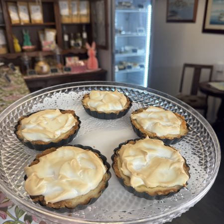 Gluten Free Lemon Meringue Tart (sweetened with xylitol)