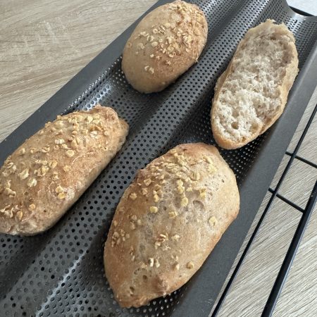 Gluten-Free White Rolls pack of 4